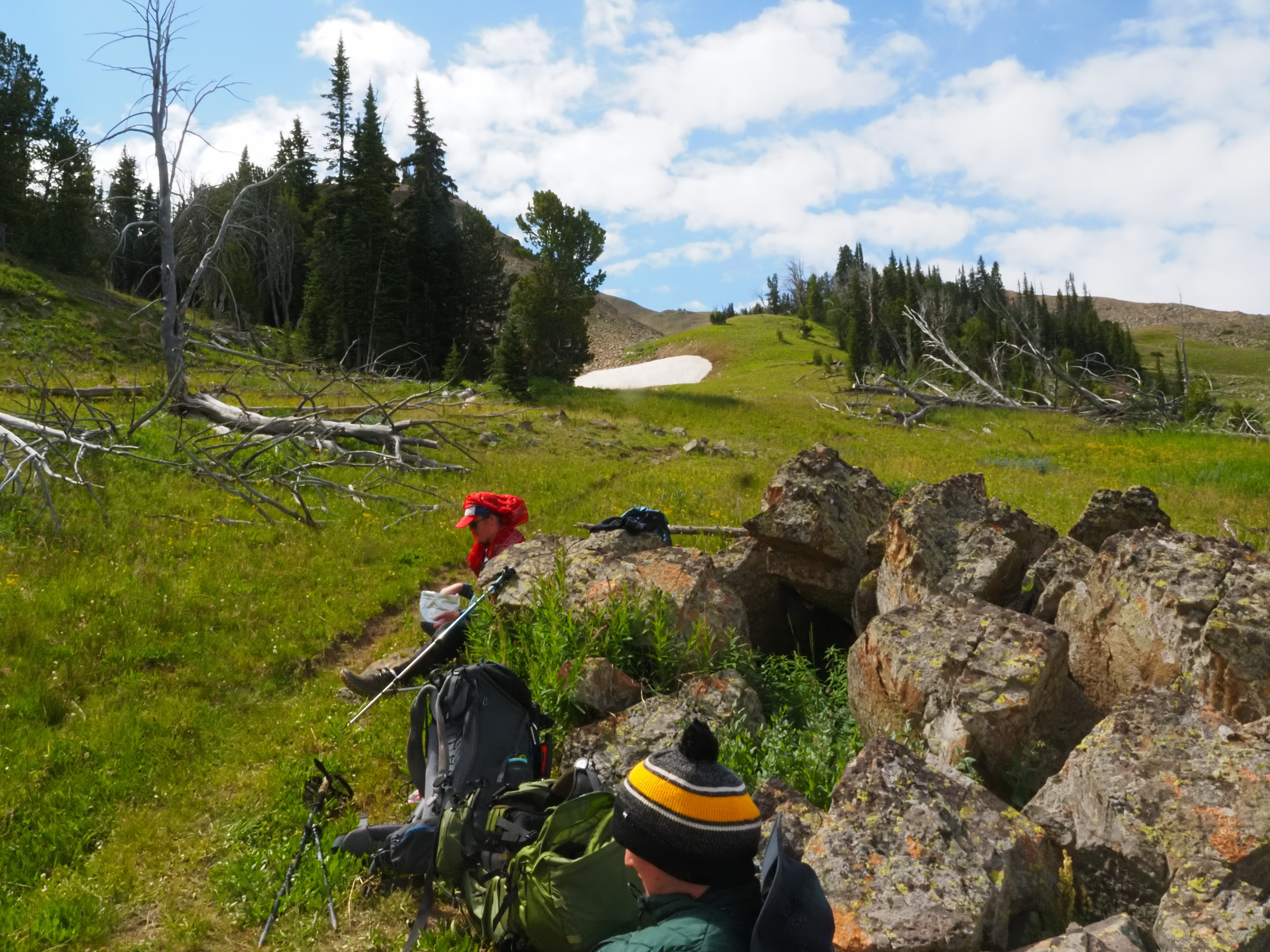 An image of a mountain ridgeline